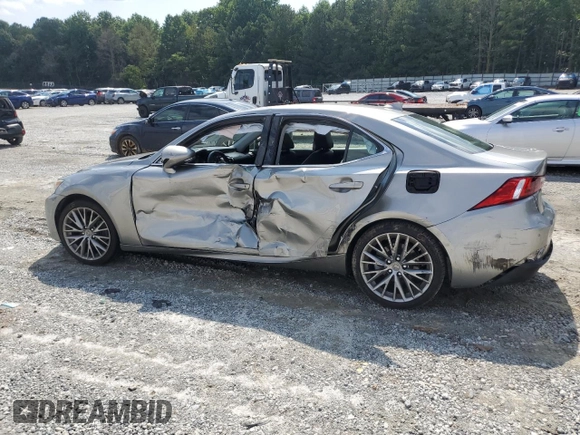 2014 Lexus IS 250 with VIN JTHBF1D24E5004845, listed as a Copart auction lot 59974135 with 190,251 mi miles and Salvage title. Bid and sale history available at DreamBid. Image 2.