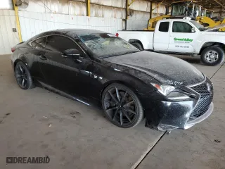2015 Lexus RC 350 with VIN JTHHE5BC1F5008725, listed as a Copart auction lot 72720024 with 113,460 mi miles and Salvage Title. Bid and sale history available at carsss.com. Image 4.