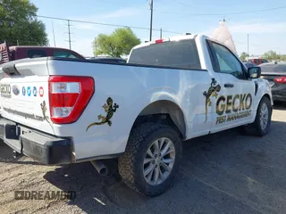 2023 Ford F-150 XL with VIN 1FTMF1C57PKD08603, listed as a IAAI auction lot 41804602 with Not provided miles and . Bid and sale history available at DreamBid. Image 4.