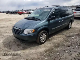 2006 Chrysler Town & Country Touring with VIN 2A4GP54L36R783707, listed as a Copart auction lot 50533355 with 181,646 mi miles and Salvage Title. Bid and sale history available at DreamBid. Image 12.
