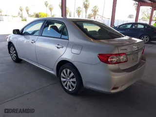 2012 Toyota Corolla L with VIN 2T1BU4EE8CC892968, listed as a IAAI auction lot 42014605 with 196,245 mi miles. Bid and sale history available at carsss.com. Image 3.