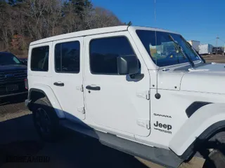 2020 Jeep Wrangler Unlimited North Edition with VIN 1C4HJXEN5LW194815, listed as a IAAI auction lot 41414488 with 38,295 mi miles. Bid and sale history available at carsss.com. Image 14.