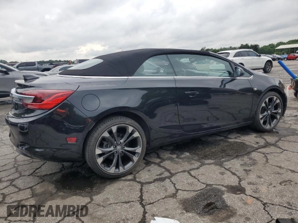 2016 Buick Cascada Premium с VIN W04WT3N58GG103797, выставлен на аукционе Copart как лот 55849665 с пробегом 41 912 миль миль и Списание • Salvage title. История ставок и продаж доступна на DreamBid. Изображение 3.
