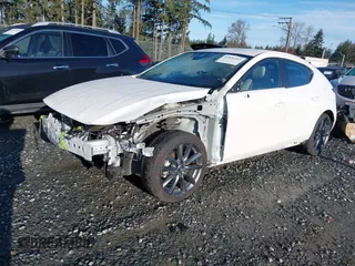 2019 Mazda Mazda3 Hatchback with VIN JM1BPBJM6K1124773, listed as a IAAI auction lot 41838263 with 50,702 mi miles. Bid and sale history available at carsss.com. Image 2.