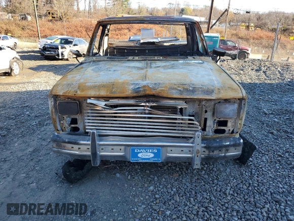 1986 Ford F-150 with VIN 1FTEF14H7GNB46015, listed as a Copart auction lot 80076324 with 0 mi miles and Salvage Title. Bid and sale history available at carsss.com. Image 5.