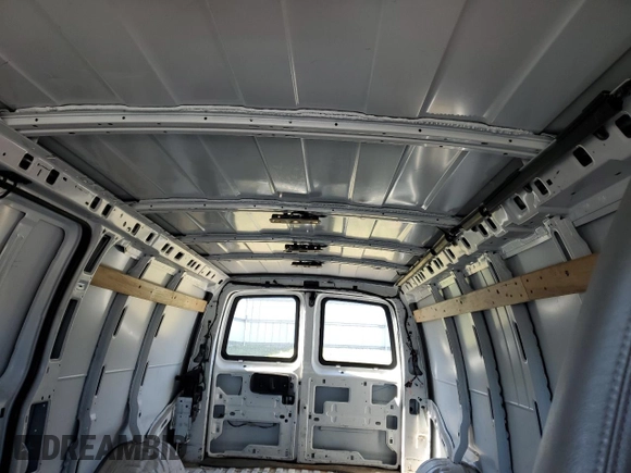 2021 Chevrolet Express Cargo with VIN 1GCWGBFP9M1229797, listed as a Copart auction lot 49795425 with 149,058 mi miles and Salvage title. Bid and sale history available at DreamBid. Image 10.