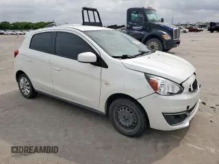 2018 Mitsubishi Mirage ES с VIN ML32A3HJ3JH013626, выставлен на аукционе Copart как лот 54129455 с пробегом 168 445 миль миль и Списание • Salvage title. История ставок и продаж доступна на DreamBid. Изображение 4.