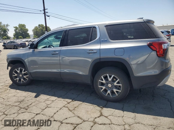 2021 GMC Acadia SLE with VIN 1GKKNKLA5MZ175943, listed as a Copart auction lot 62911585 with 58,187 mi miles and Salvage title. Bid and sale history available at DreamBid. Image 2.