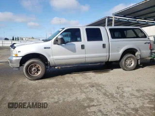 2002 Ford Super Duty F-250 XL with VIN 1FTNW21L52EA58748, listed as a Copart auction lot 39513234 with 142,808 mi miles and Clean Title. Bid and sale history available at carsss.com. Image 1.