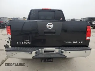 2010 Nissan Titan SE with VIN 1N6BA0ED7AN314912, listed as a Copart auction lot 44160485 with 382,943 mi miles and Salvage Title. Bid and sale history available at carsss.com. Image 6.