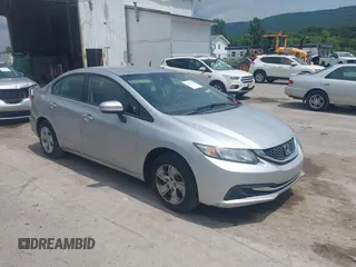 2015 Honda Civic LX with VIN 19XFB2F5XFE271876, listed as a IAAI auction lot 42705745 with 146,305 mi miles and . Bid and sale history available at DreamBid. Image 1.