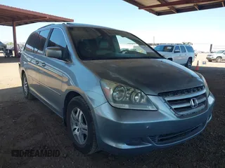 2006 Honda Odyssey EX-L с VIN 5FNRL38626B128758, выставлен на аукционе IAAI как лот 42477474 с пробегом 230 919 миль миль и . История ставок и продаж доступна на DreamBid. Изображение 1.