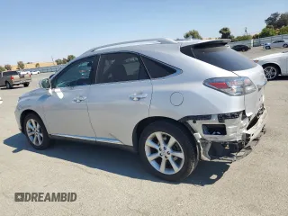 2011 Lexus RX 350 with VIN JTJBK1BA2B2012704, listed as a Copart auction lot 64212805 with 99,079 mi miles and Salvage title. Bid and sale history available at DreamBid. Image 2.