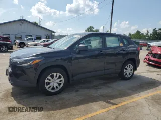 2023 Toyota Corolla Cross L with VIN 7MUAAABG7PV063787, listed as a Copart auction lot 61188505 with 49,869 mi miles and Salvage title. Bid and sale history available at DreamBid. Image 1.
