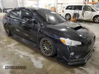 2015 Subaru WRX Premium with VIN JF1VA1D63F9816993, listed as a Copart auction lot 57144565 with 107,860 mi miles and Salvage title. Bid and sale history available at DreamBid. Image 4.