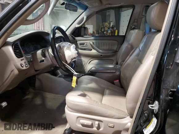 2006 Toyota Tundra Limited with VIN 5TBDT48106S554487, listed as a Copart auction lot 49402805 with 109,005 mi miles and Salvage Title. Bid and sale history available at DreamBid. Image 7.