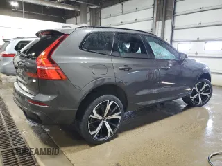 2022 Volvo XC60 Recharge Plug-In Hybrid R-Design with VIN YV4H60DMXN1009625, listed as a Copart auction lot 46420825 with 45,947 mi miles and Salvage Title. Bid and sale history available at carsss.com. Image 3.
