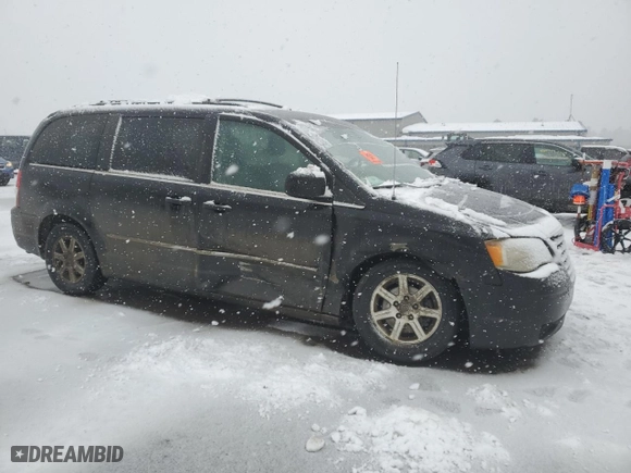 2010 Chrysler Town & Country Touring with VIN 2A4RR5D19AR351200, listed as a Copart auction lot 46735755 with 190,921 mi miles and Salvage Title. Bid and sale history available at carsss.com. Image 4.