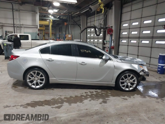 2016 Buick Regal GS with VIN 2G4GU5GX9G9104551, listed as a IAAI auction lot 41196186 with 119,118 mi miles. Bid and sale history available at carsss.com. Image 14.