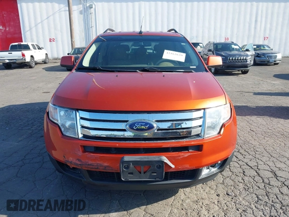 2007 Ford Edge SEL with VIN 2FMDK48CX7BA65542, listed as a IAAI auction lot 42162639 with 192,105 mi miles. Bid and sale history available at carsss.com. Image 6.