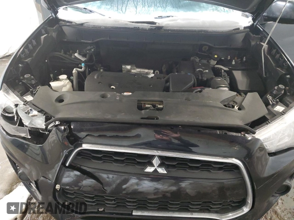 2015 Mitsubishi Outlander Sport 2.4 ES with VIN 4A4AR3AW3FE047168, listed as a Copart auction lot 44028145 with 130,222 mi miles and Salvage Title. Bid and sale history available at carsss.com. Image 12.