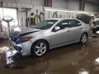 2012 Acura TSX with VIN JH4CU2F49CC001950, listed as a Copart auction lot 49062045 with 85,957 mi miles and Salvage Title. Bid and sale history available at carsss.com. Image 1.