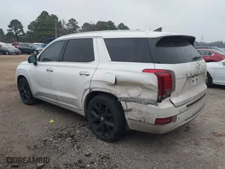 2021 Hyundai Palisade Limited with VIN KM8R54HE1MU294423, listed as a IAAI auction lot 41529375 with 75,477 mi miles. Bid and sale history available at carsss.com. Image 3.