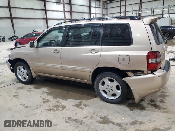 2004 Toyota Highlander z VIN JTEEP21A640020002, wystawiony jako Copart lot #51777285 z przebiegiem 102 011 mil mil oraz Nie do naprawy • Non repairable. Historia ofert i sprzedaży dostępna na DreamBid. Obrazek 2.