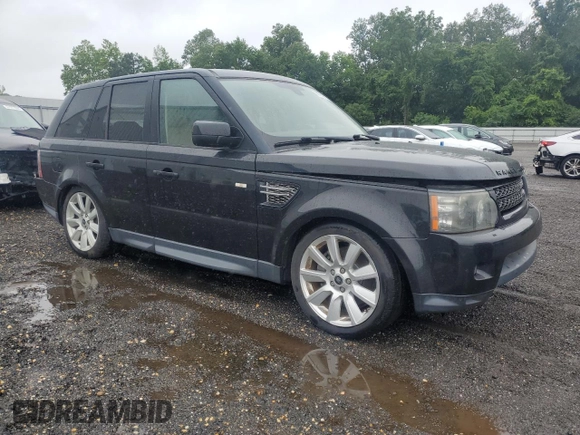 2013 Land Rover Range Rover Sport HSE Lux with VIN SALSK2D43DA783447, listed as a Copart auction lot 60730225 with Not provided miles and Salvage title. Bid and sale history available at DreamBid. Image 4.