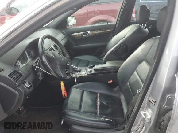 2008 Mercedes-Benz C 350 Sport with VIN WDDGF56X58F016031, listed as a Copart auction lot 45545055 with 149,862 mi miles and Salvage Title. Bid and sale history available at DreamBid. Image 7.