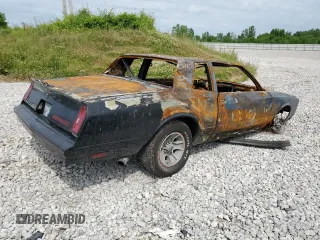 1986 Chevrolet Monte Carlo Sport с VIN 1G1GZ37G1GR208234, выставлен на аукционе Copart как лот 57203224 с пробегом Не указан миль и Чистый • Clean title. История ставок и продаж доступна на DreamBid. Изображение 3.