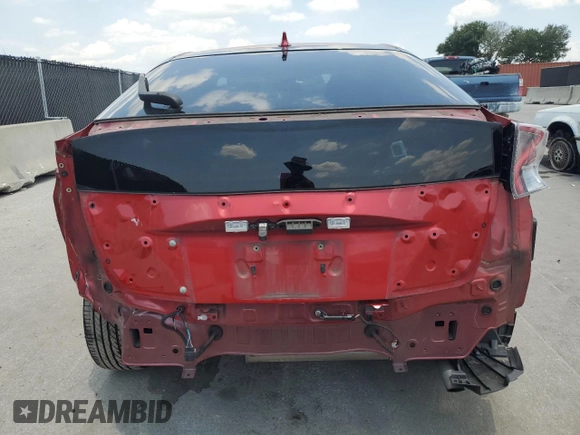 2016 Toyota Prius Four z VIN JTDKARFU9G3505256, wystawiony jako Copart lot #57397715 z przebiegiem 137 668 mil mil oraz Nie do naprawy • Non repairable. Historia ofert i sprzedaży dostępna na DreamBid. Obrazek 6.