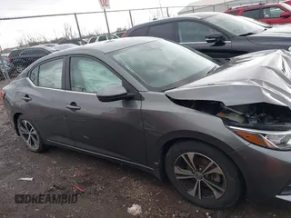 2020 Nissan Sentra SV with VIN 3N1AB8CV7LY282929, listed as a IAAI auction lot 41580658 with 24,397 mi miles. Bid and sale history available at carsss.com. Image 13.