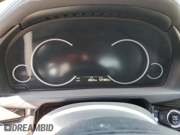 2016 BMW X6 sDrive35i with VIN 5UXKU0C58G0F93204, listed as a Copart auction lot 73562584 with 137,462 mi miles and Salvage Title. Bid and sale history available at carsss.com. Image 9.
