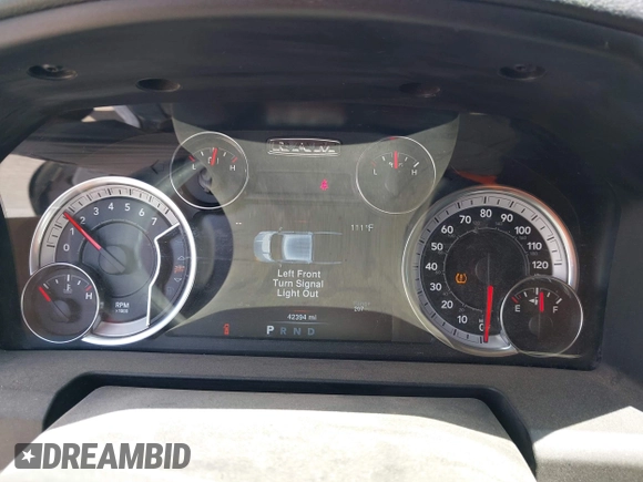 2022 Ram 1500 Tradesman with VIN 1C6RR7FG6NS244927, listed as a IAAI auction lot 42589107 with 42,394 mi miles and . Bid and sale history available at DreamBid. Image 7.
