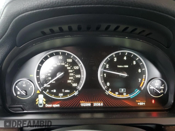 2011 BMW 7 Series 750i xDrive with VIN WBAKC6C56BC394810, listed as a Copart auction lot 79025014 with 152,399 mi miles and Salvage title. Bid and sale history available at DreamBid. Image 9.