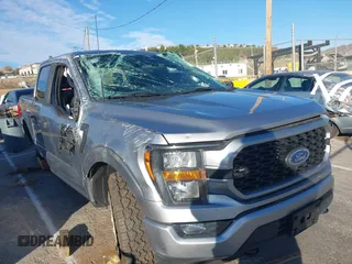 2023 Ford F-150 XL with VIN 1FTFW1E55PKD57059, listed as a IAAI auction lot 41625898 with 49,882 mi miles. Bid and sale history available at carsss.com. Image 6.