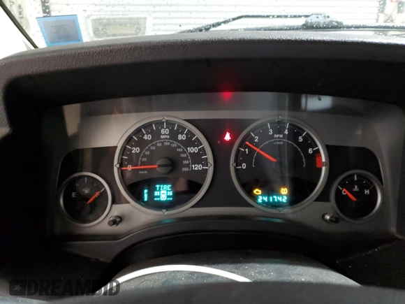 2007 Jeep Compass Limited with VIN 1J8FF57W77D241355, listed as a Copart auction lot 83786884 with 241,742 mi miles and Salvage Title. Bid and sale history available at carsss.com. Image 9.