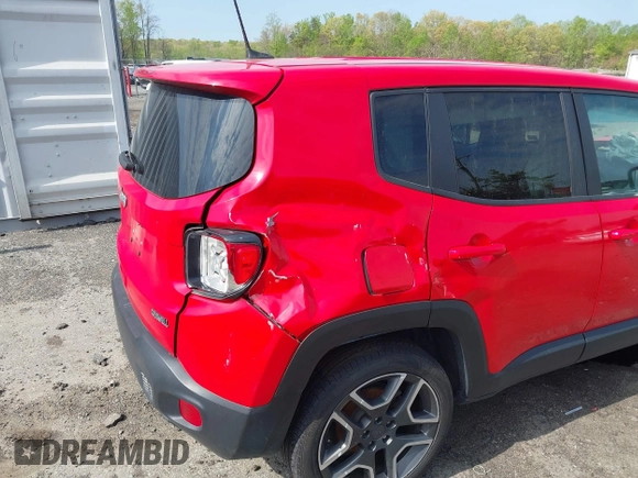 2020 Jeep Renegade Jeepster with VIN ZACNJBAB7LPL75071, listed as a IAAI auction lot 42017529 with 42,477 mi miles and . Bid and sale history available at carsss.com. Image 18.