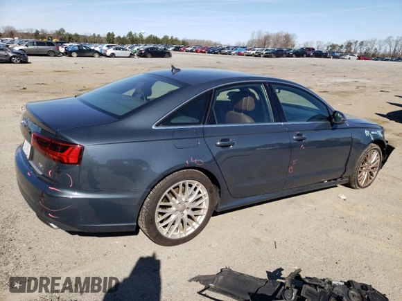 2016 Audi A6 2.0T Premium Plus with VIN WAUGFAFC2GN044967, listed as a Copart auction lot 43932723 with 57,871 mi miles. Bid and sale history available at carsss.com. Image 3.