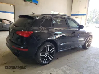 2017 Audi SQ5 Premium Plus with VIN WA1CCAFP5HA081253, listed as a Copart auction lot 76489144 with 169,562 mi miles and Clean Title. Bid and sale history available at carsss.com. Image 3.