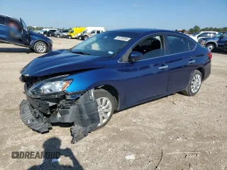 2019 Nissan Sentra S z VIN 3N1AB7AP9KY400041, wystawiony jako Copart lot #85700384 z przebiegiem 105 347 mil mil oraz Szkoda całkowita • Salvage title. Historia ofert i sprzedaży dostępna na DreamBid. Obrazek 1.