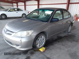 2005 Honda Civic LX with VIN 2HGES16565H530065, listed as a IAAI auction lot 41055832 with 244,239 mi miles and . Bid and sale history available at DreamBid. Image 2.
