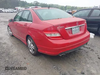 2010 Mercedes-Benz C 300 Sport with VIN WDDGF8BB5AR088086, listed as a IAAI auction lot 41982638 with 176,526 mi miles and . Bid and sale history available at carsss.com. Image 3.