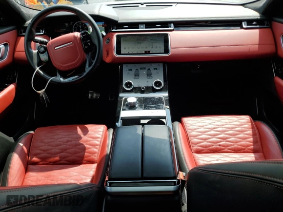 2020 Land Rover Range Rover Velar with VIN SALYU2EE3LA256194, listed as a Copart auction lot 56965895 with 49,073 mi miles and Salvage title. Bid and sale history available at DreamBid. Image 8.