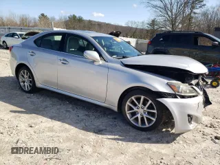 2012 Lexus IS 250 with VIN JTHCF5C21C5057688, listed as a Copart auction lot 49418215 with 152,707 mi miles and Non Repairable. Bid and sale history available at DreamBid. Image 4.