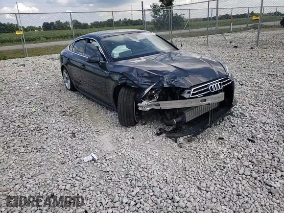 2019 Audi A5 Sportback Premium Plus with VIN WAUENCF50KA072998, listed as a Copart auction lot 66960033 with 0 mi miles. Bid and sale history available at carsss.com. Image 11.