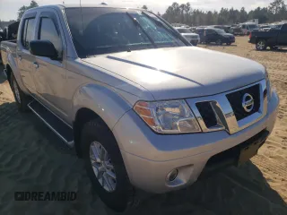 2015 Nissan Frontier S with VIN 1N6AD0EV0FN713325, listed as a Copart auction lot 62076541 with 40,289 mi miles and Salvage title. Bid and sale history available at DreamBid. Image 1.