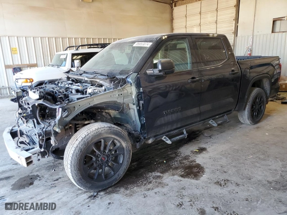 2023 Toyota Tundra 4WD SR5 with VIN 5TFLA5DB3PX107256, listed as a Copart auction lot 85653074 with 19,536 mi miles and Salvage Title. Bid and sale history available at carsss.com. Image 1.