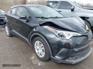 2019 Toyota C-HR XLE with VIN JTNKHMBXXK1036659, listed as a IAAI auction lot 41717159 with 65,448 mi miles. Bid and sale history available at carsss.com. Image 1.